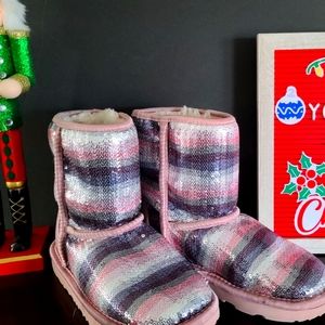 Ugg Sequin Kids Boots